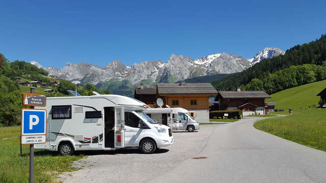 Aire de stationnement pour camping-car Le Terret