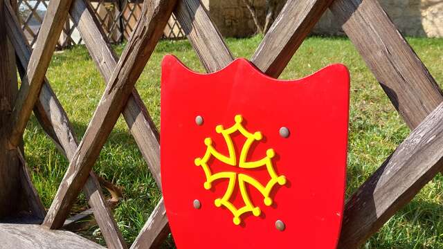 Atelier "blason" au château