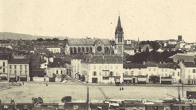 Le quartier des Minimes et la Chambre de Commerce