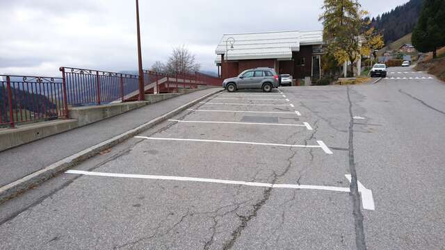 School car park