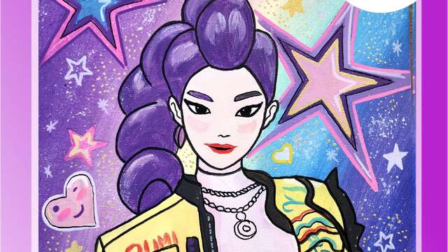 Goûter Peinture - Édition Rumi de Huntrix (KPop)