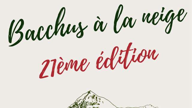 21ème édition de Bacchus à la Neige
