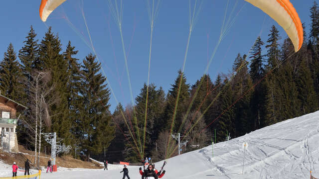 Paragliding Baptism
