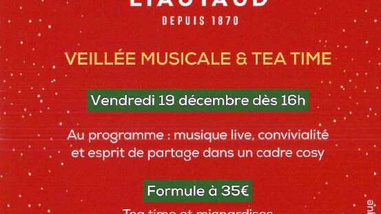 Musical evening & tea time at Liautaud