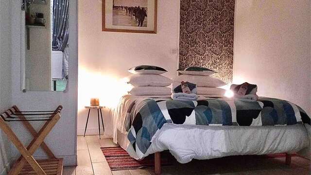 Chambre d'hôtes dans un atelier d'Artiste