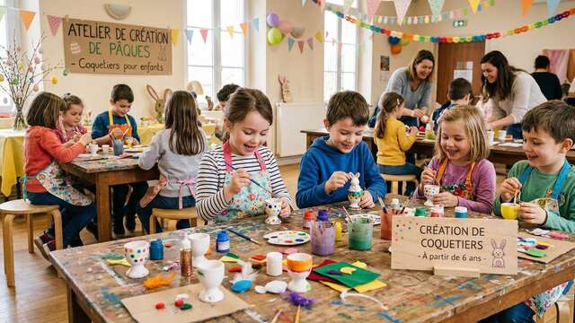 Workshop for young people: ‘Decorate your egg and egg cup’