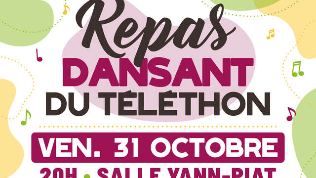 Repas dansant du Téléthon