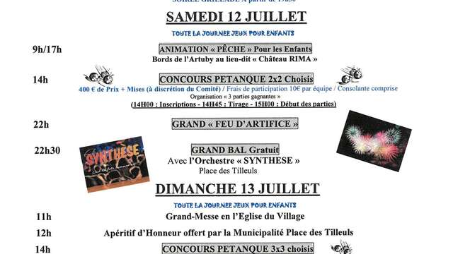 Saint-Martha's feast fireworks