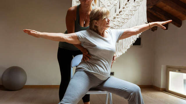 Gym & Pilates adaptée sur chaise