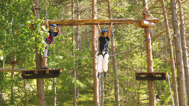 Treetop course - Terre des Lacs