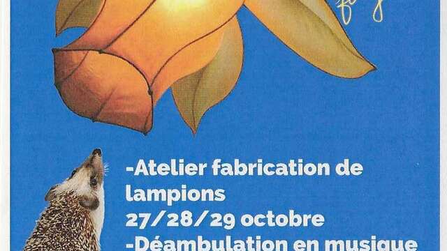 Atelier de fabrication de lampions