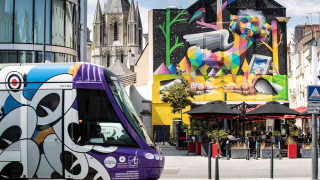Échappées d'art - Découverte des œuvres en tramway (ligne tramway A)