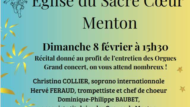 Soprano, trumpet and organ concert
