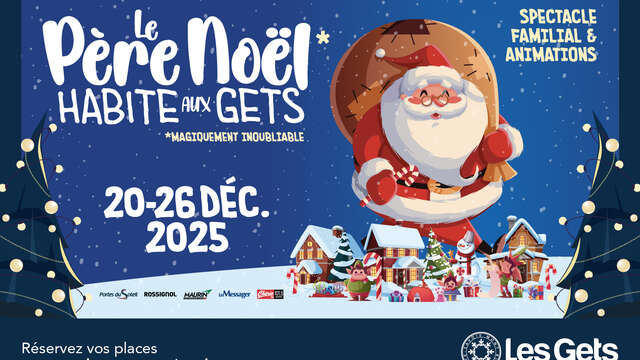 Father Christmas lives in Les Gets