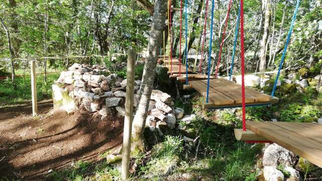 Parcours bleu de Menth'Evasion