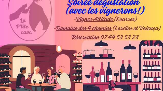 Dégustation de vins locaux