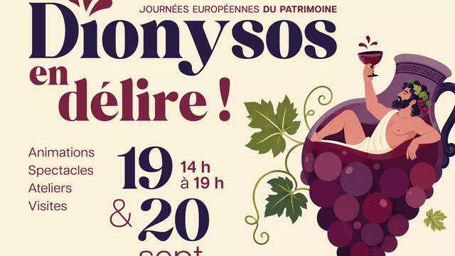 Journées Européennes du Patrimoine - Dionysos en délire !