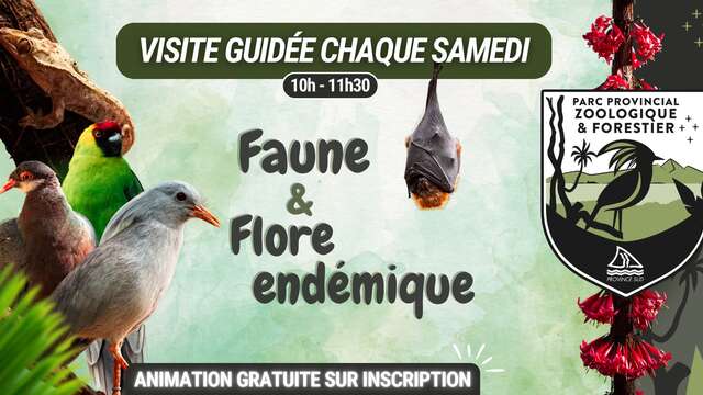 Faune et flore endémique - Parc Zoologique et Forestier