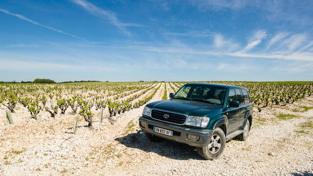 Famille Quiot : Balade du vigneron en 4x4