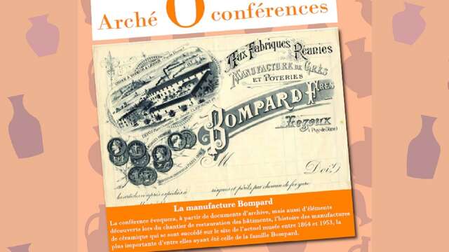 Arché Ô conférence - La manufacture Bompard par Alain Maillot, attaché de conservation au musée.