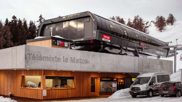 Sonderöffnung des Télémixte de la Matze