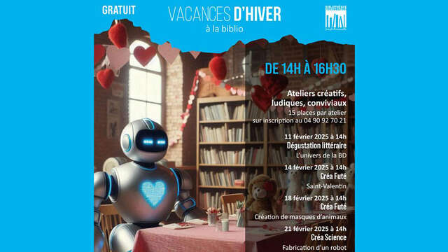 Vacances d'hiver à la Bibliothèque