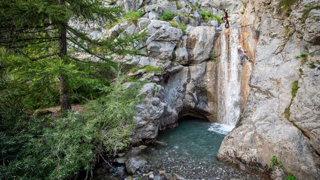 Canyon de Rouannette intégrale - Bureau des Guides Champsaur Valgaudemar