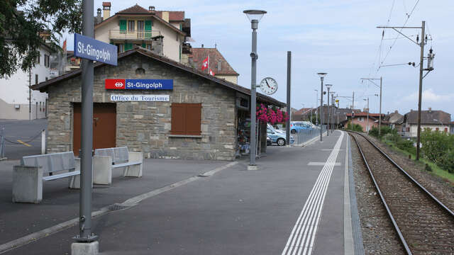 Gare CFF de Saint-Gingolph (Suisse)