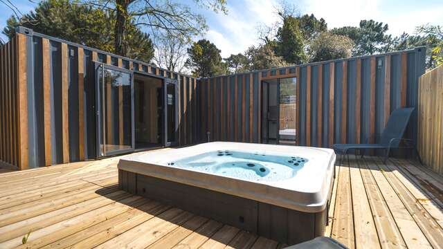 SPA Relaxation area at Les Fougères campsite