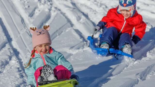 Piste de luge les Planets - Mont-Saxonnex