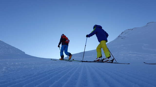 Ski de rando : premières traces