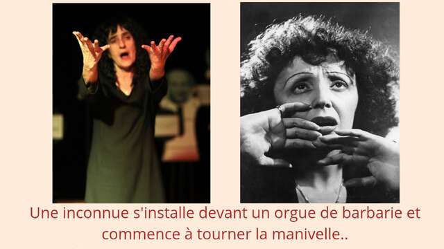 Aufführung „Tu étais Piaf, un point c'est tout“ von Les Ribouldingues
