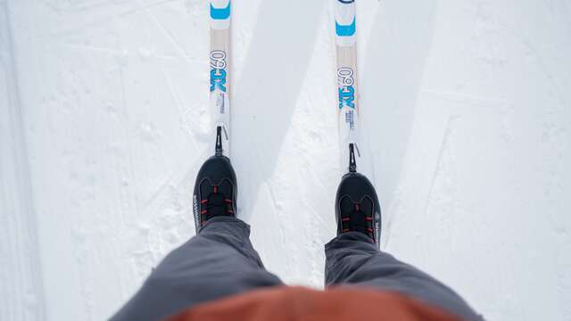 Cours de ski de fond à Solaison