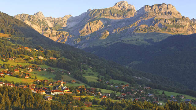 Da Cordon a Sallanches - sentiero pedonale