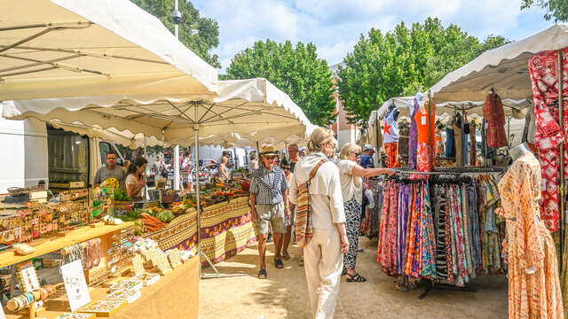 Le marché de Sainte-Maxime