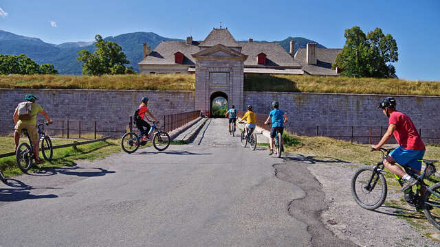 Liaison VTT Eygliers village - Mont-Dauphin