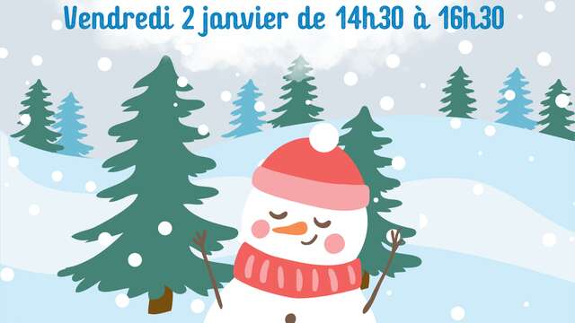 Chasse au trésor - Cali le bonhomme de neige