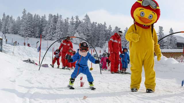 Bébés skieurs