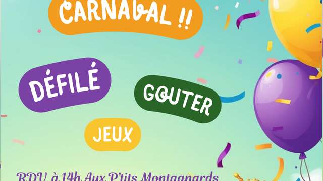 Carnaval et défilé des familles !