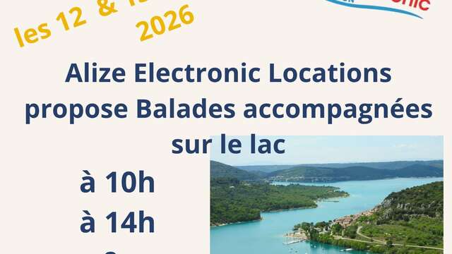 Fête du lac de Sainte Croix - Balade accompagnée sur le lac