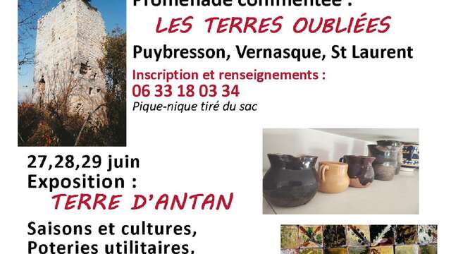Promenade contée sur les terres oubliées de Puybresson - Velnasque - Journées du Patrimoine de Pays et des Moulins
