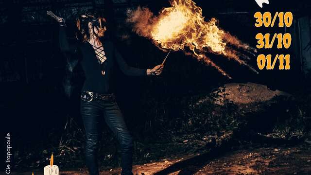 Halloween aux grottes - Soirée légendes et spectacle de feu