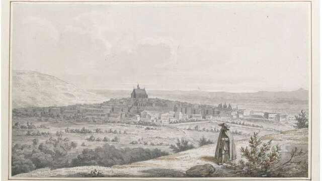 Exposition - Regard sur 200 ans d'évolution des paysages en Chaîne des Puys (1821 - 2021) à partir des carnets des voyage de Delècluze