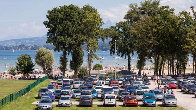 Parking de la plage