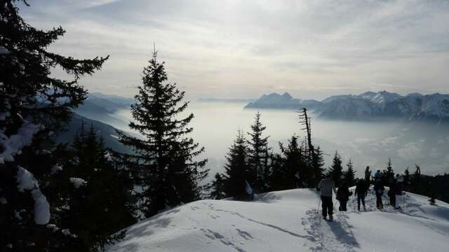 Sortie raquettes à neige "Cascades de glace du vallon de Rocheblanche"