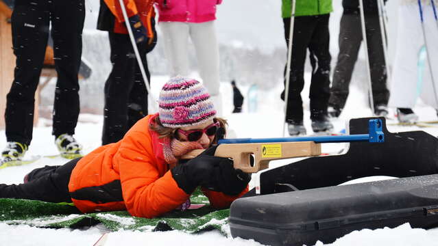 Découverte du biathlon