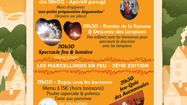 Les Marcellinois en feu - Les Automnales en Vaison Ventoux