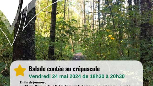 Fête de la Nature : Balade contée au crépuscule