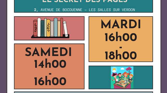 Médiathèque "Le secret des pages"