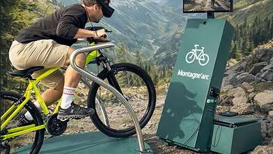 Virtual reality – Mountain bike experience